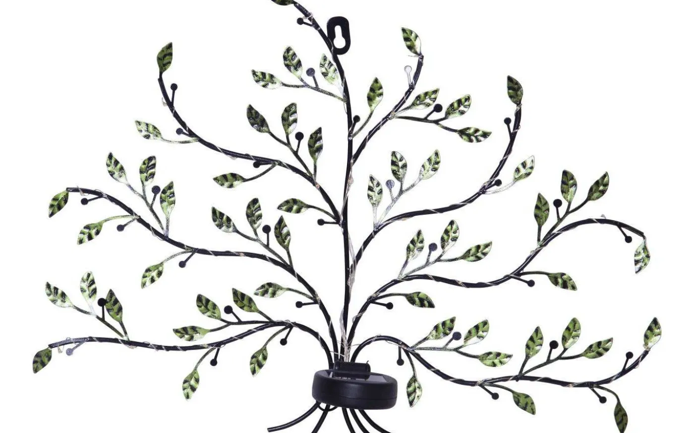 Tree Of Life Solcellslampa 33cm Grön