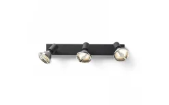 Avlånga Takspotlights|Takspot Med 3 Lampor<Rendl Trica III Takspotlight 3L Svart