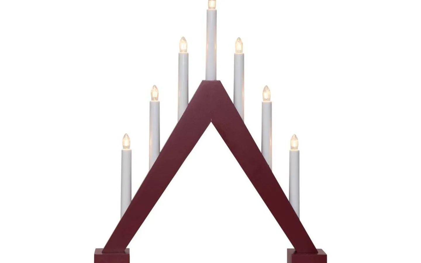 Star Trading Trill Adventsljusstake Röd 47cm* Visa Alla Adventsljusstakar|Adventsljusstakar 31-60 Cm