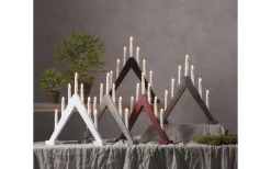 Star Trading Trill Adventsljusstake Röd 47cm* Visa Alla Adventsljusstakar|Adventsljusstakar 31-60 Cm