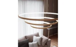 By Rydens Trione Taklampa LED 80cm Natur* Stora Taklampor Ø70-150 Cm