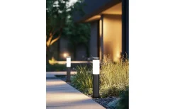 Trioto Pollare 50cm E27 matt svart/vit IP44