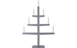 Star Trading Tripp Adventsljusstake Grå 77cm* Visa Alla Adventsljusstakar|Adventsljusstakar 61-120 Cm