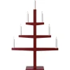 Visa Alla Adventsljusstakar|Adventsljusstakar 61-120 Cm<Star Trading Tripp Adventsljusstake Röd 77cm