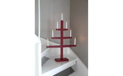 Visa Alla Adventsljusstakar|Adventsljusstakar 61-120 Cm<Star Trading Tripp Adventsljusstake Röd 77cm