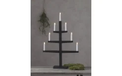 Tripp Adventsljusstake Svart 77cm