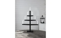Tripp Adventsljusstake Svart 77cm