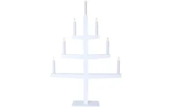 Star Trading Tripp Adventsljusstake Vit 77cm* Visa Alla Adventsljusstakar|Adventsljusstakar 61-120 Cm