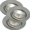Triton Spotlight 3-Pack GU10 IP23 Borstad Stål