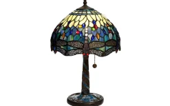 Nostalgia Design Trollslända Bordslampa 47cm Safirblå* Bordslampor