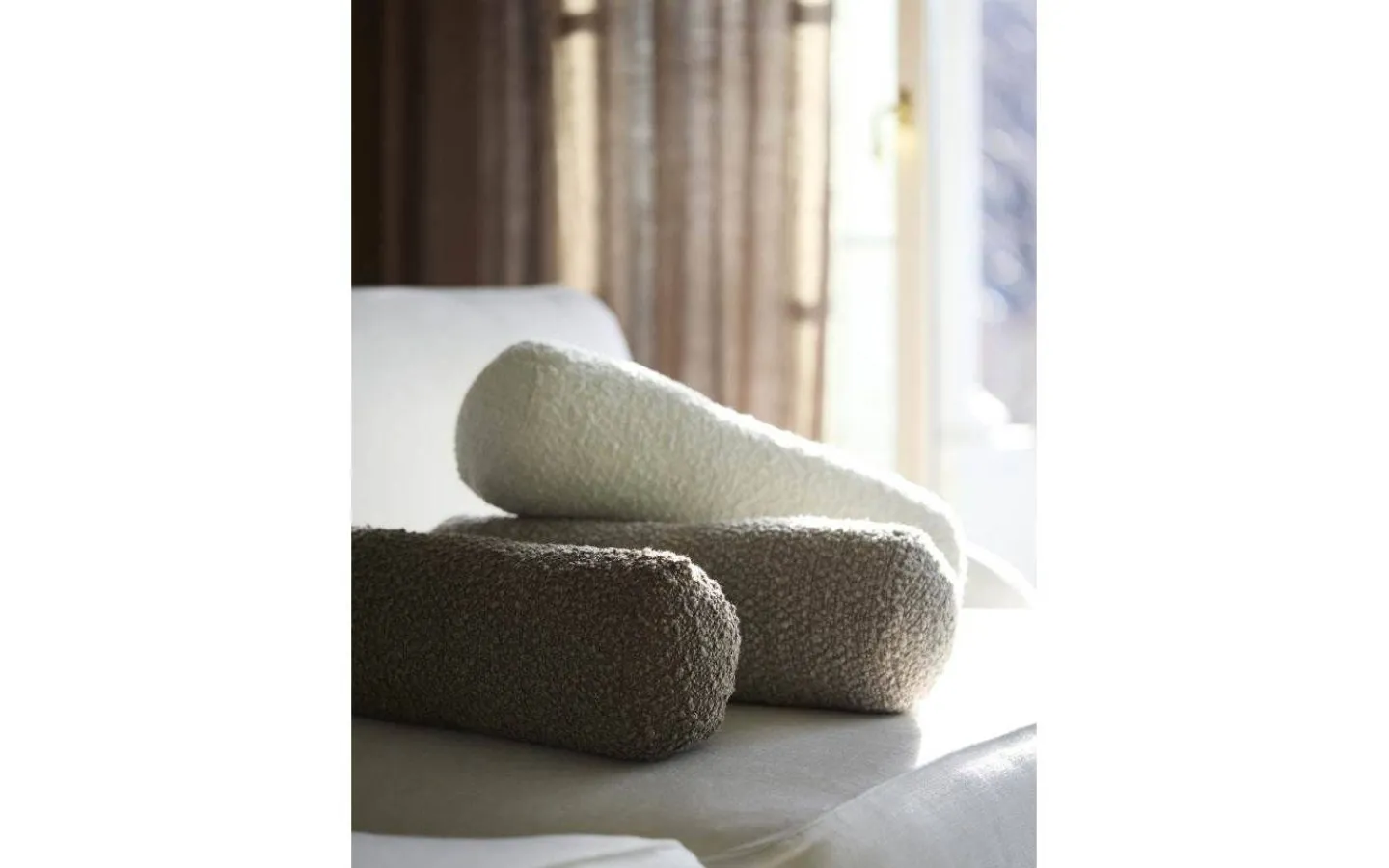 Fyllda Kuddar<Svanefors Trond Kudde 15x15x45cm Nougat