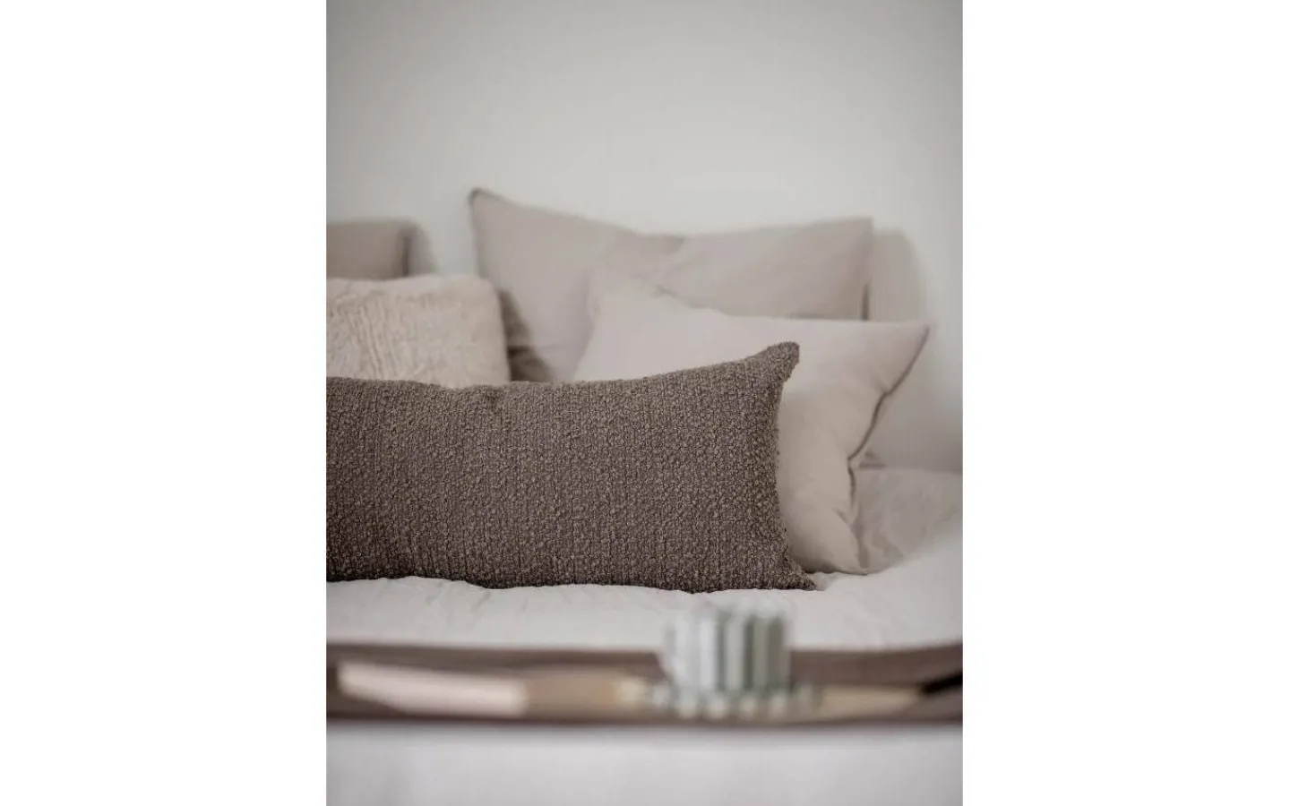 Svanefors Trond Kuddfodral 35x80cm Nougat* Kuddfodral