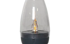 Solcellslampor Dekoration|Visa Alla Solcellslampor<Star Trading Tropea Solcellsdriven Ljuslykta 2-pack Grafit