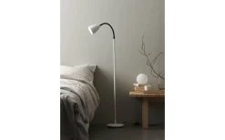 Golvläslampor<Belid Trotsig Golvlampa 148cm Mattvit