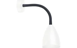 Trotsig Vägglampa Mattvit