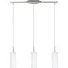 Eglo Troy 3 Taklampa 72cm Nickel/Vit* Avlånga Taklampor