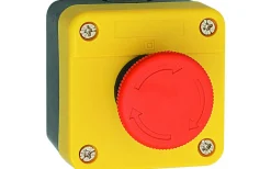 Malmbergs Tryckknappslåda, Nödstopp* Tryckknappssystem