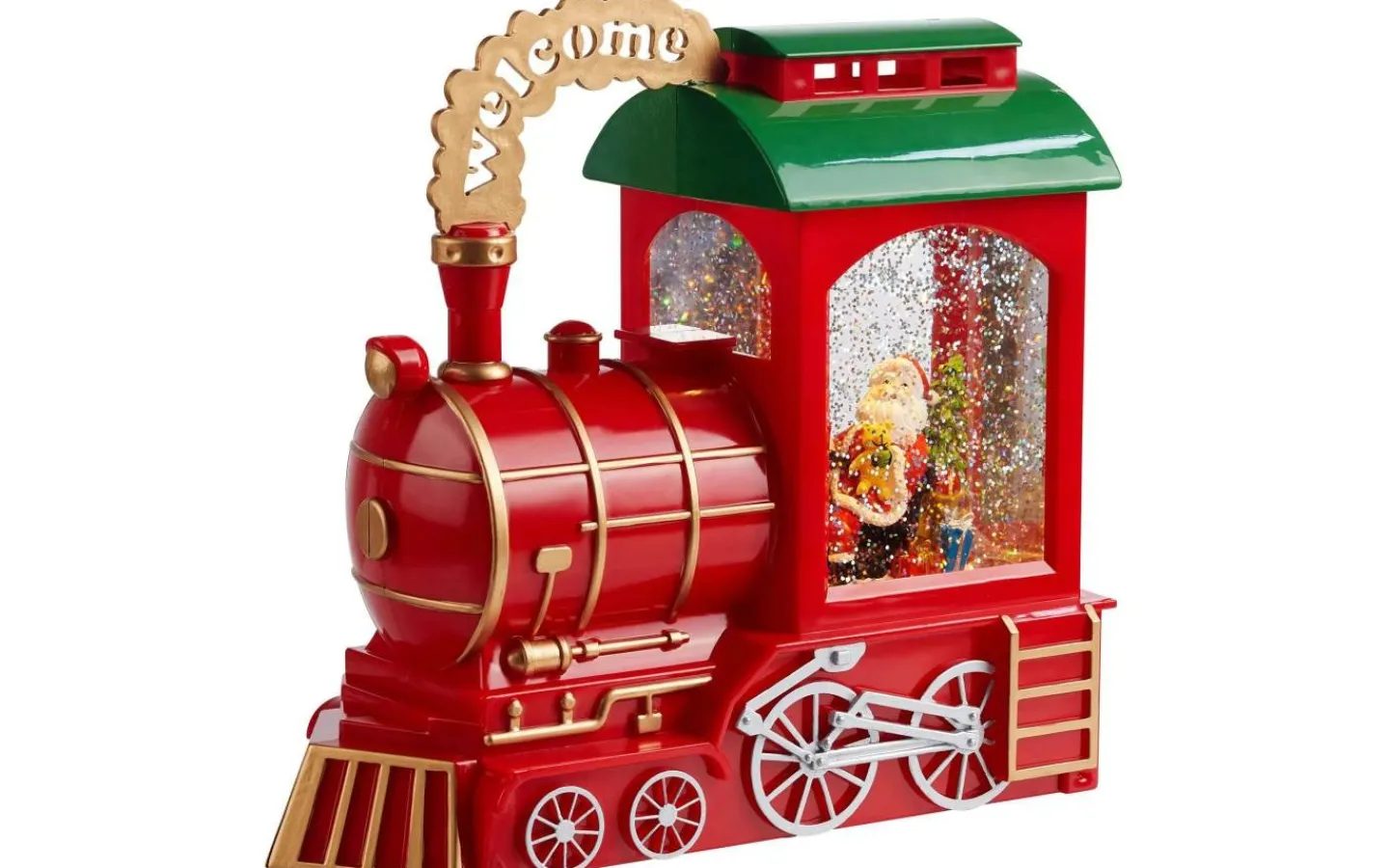 Julbyar Och Figurer<Markslojd Tryggve Batteridriven Juldekoration Tåg 23cm Röd