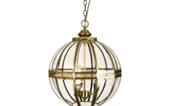 Aneta Tsar Taklampa 40cm Antikmässing* Vardagsrum|Hall & Trappa