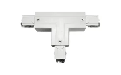 Downlights, Spotlight<Malmbergs T-skarv L1-L2, för 3-fas skena, Vit