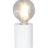 Star Trading Tub Bordslampa E27 10cm Vit* Vardagsrum|Bordslampor