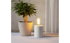 Star Trading Tub Bordslampa E27 10cm Vit* Vardagsrum|Bordslampor