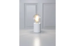 Star Trading Tub Bordslampa E27 10cm Vit* Vardagsrum|Bordslampor