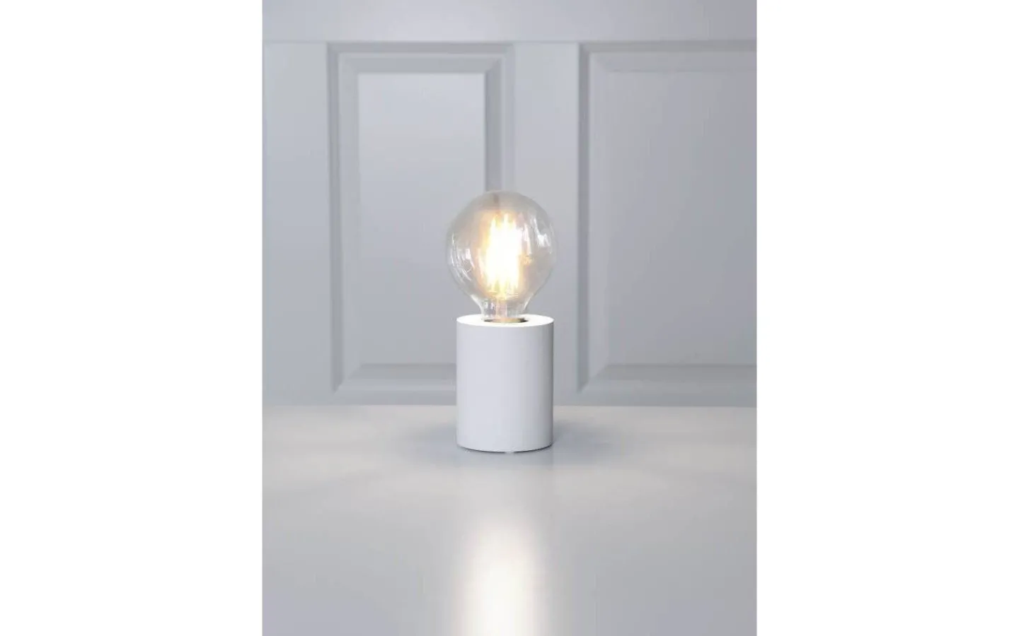 Star Trading Tub Bordslampa E27 10cm Vit* Vardagsrum|Bordslampor