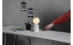 Star Trading Tub Bordslampa E27 10cm Vit* Vardagsrum|Bordslampor