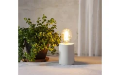 Star Trading Tub Bordslampa E27 10cm Vit* Vardagsrum|Bordslampor