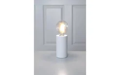 Sovrum|Bordslampor<Star Trading Tub Bordslampa E27 15cm Vit