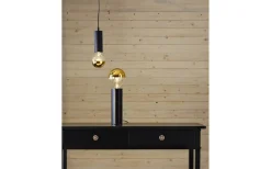 Tub pendel E27 3,5m Svart