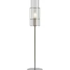 Markslojd Tubo Bordslampa 65cm Satin Nickel/Klar* Vardagsrum|Bordslampor