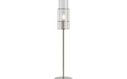 Markslojd Tubo Bordslampa 65cm Satin Nickel/Klar* Vardagsrum|Bordslampor