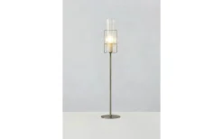 Markslojd Tubo Bordslampa 65cm Satin Nickel/Klar* Vardagsrum|Bordslampor