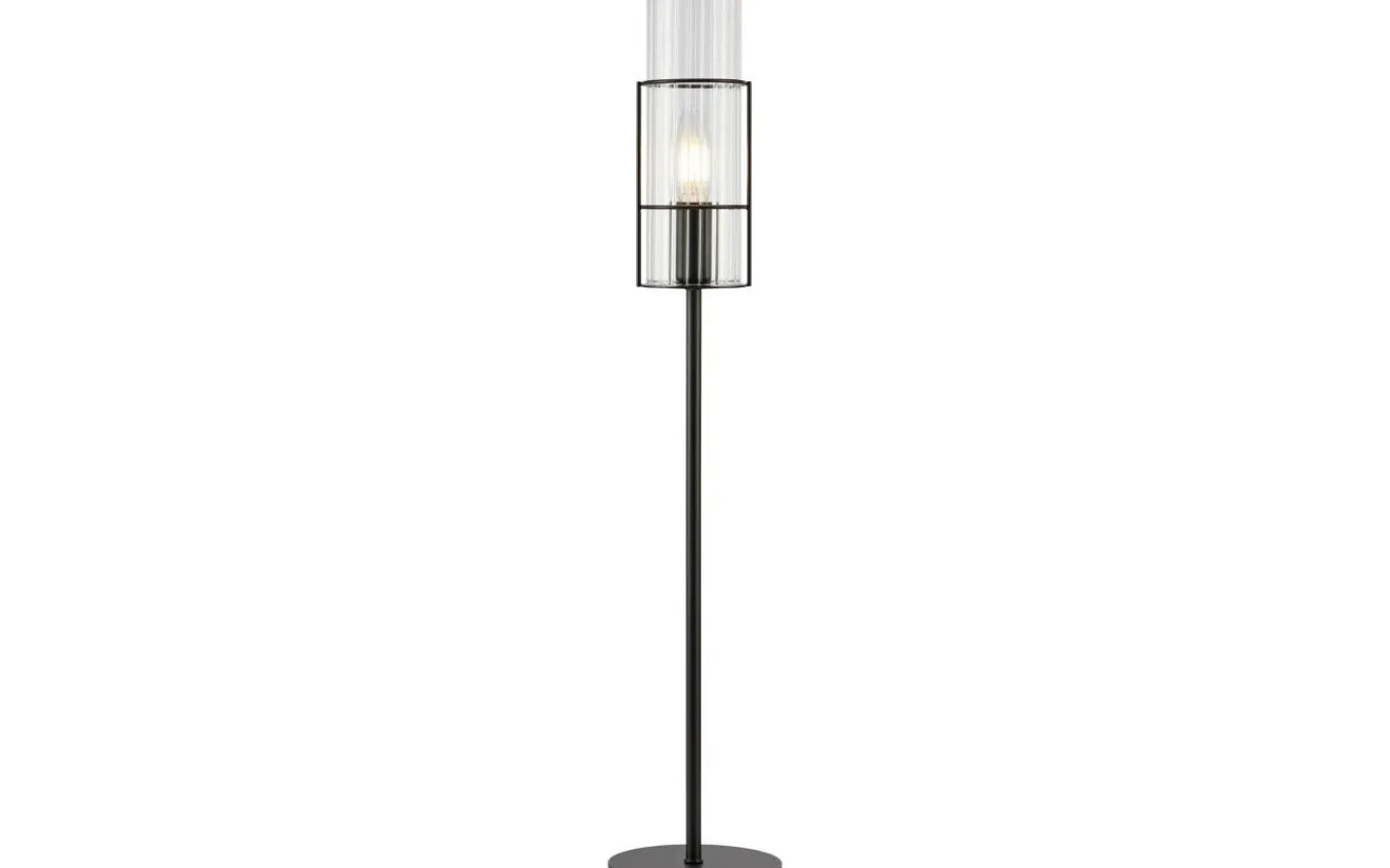 Vardagsrum|Bordslampor<Markslojd Tubo Bordslampa 65cm Svart/Klar