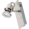 Eglo Tukon Takspotlight 17cm GU10 LED 3000K 3W Nickel* Takspot Med 1 Lampa