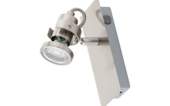 Eglo Tukon Takspotlight 17cm GU10 LED 3000K 3W Nickel* Takspot Med 1 Lampa