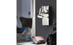 Eglo Tukon Takspotlight 17cm GU10 LED 3000K 3W Nickel* Takspot Med 1 Lampa