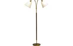 ArmaturHantverk Tullgarn Golvfot 148cm 2L Oxid/Valnöt* Klassiska Golvlampor|Golvfötter