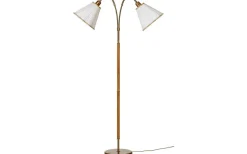 Klassiska Golvlampor|Golvfötter<ArmaturHantverk Tullgarn Golvfot 148cm 2L Oxid/Ek