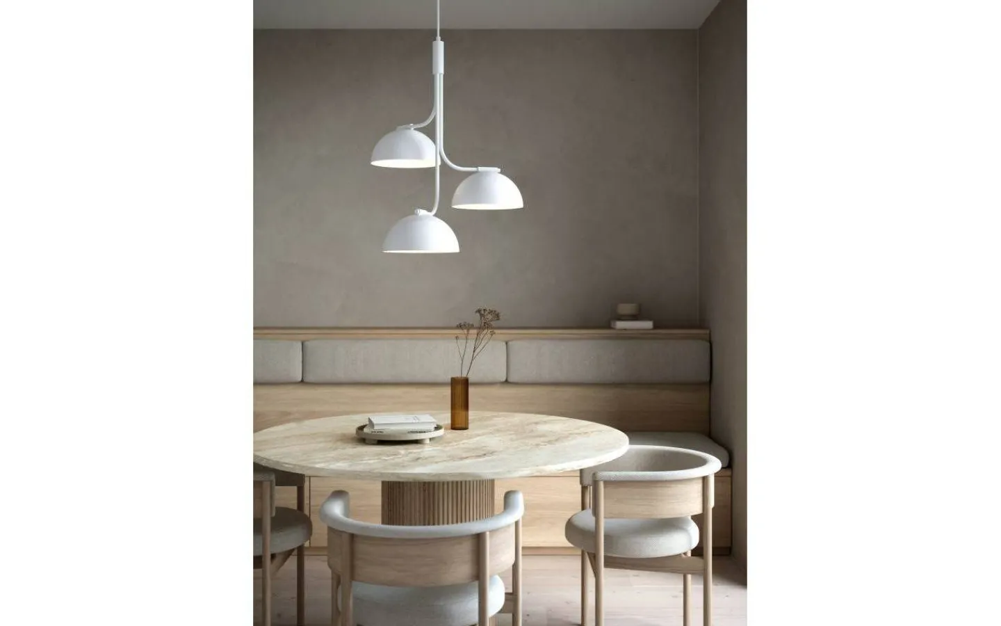 Design for the people Tullio Taklampa 60cm Vit* Stora Taklampor Ø50-69 Cm