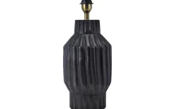 Lampfötter<PR Home Turi Lampfot 45cm Svartbrun