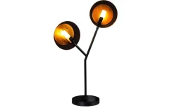 By Rydens Turno Bordslampa 59cm Svart/Guld* Bordslampor