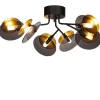 By Rydens Turno Plafond Ø66cm Svart/Guld* Plafonder