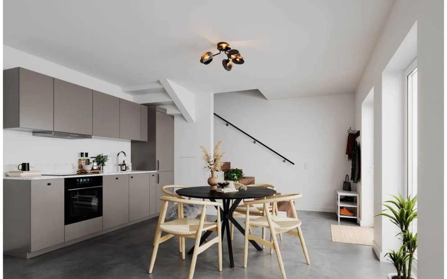 By Rydens Turno Plafond Ø66cm Svart/Guld* Plafonder