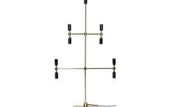 Twice Adventsljusstake 91cm Mässing