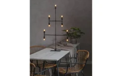 Twice Adventsljusstake 91cm Svart