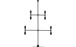 Twice Adventsljusstake 91cm Svart