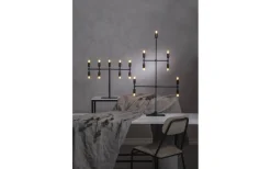 Twice Adventsljusstake 91cm Svart